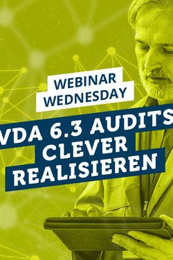 Webinar: Software für Audits nach VDA 6.3